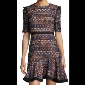 Saloni Juno Butterfly Dress